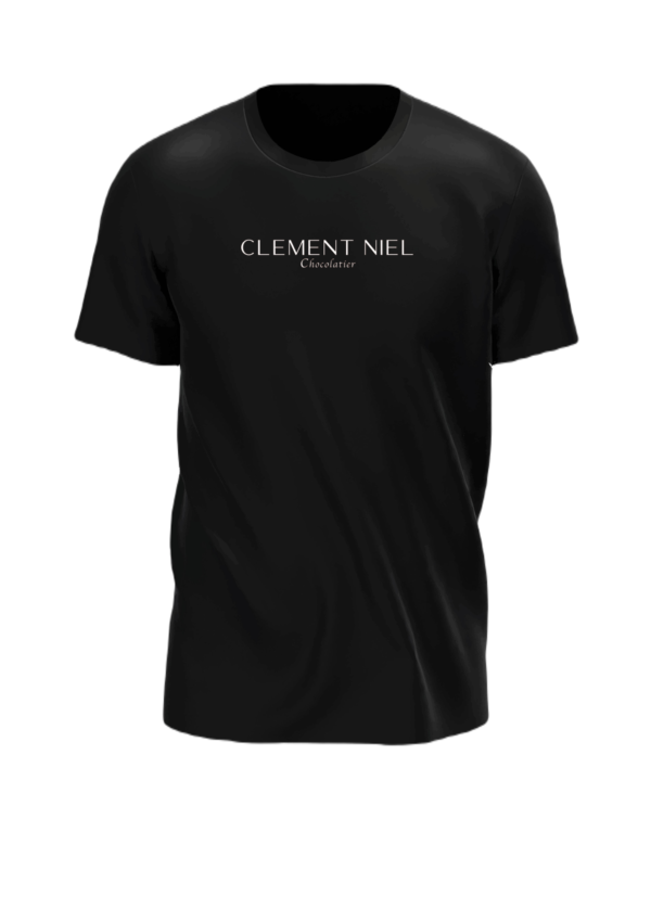 T shirt Clement Niel Black front 1